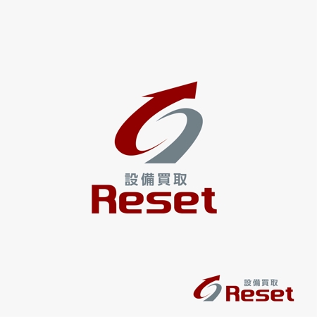 RGM.DESIGN (rgm_m)さんの中古設備買取部門「リセット」のロゴへの提案