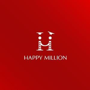 いとデザイン / ajico (ajico)さんのウエディング映像制作会社「HAPPY MILLION」のロゴへの提案