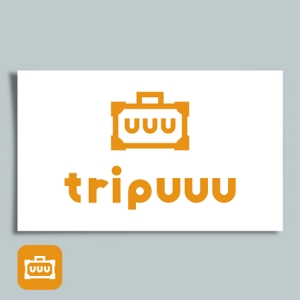 カタチデザイン (katachidesign)さんの海外旅行キュレーションサイト「トリップー」のロゴへの提案