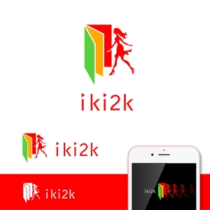 dscltyさんのスマホアプリ、ポータルサイト「iki2k」又は「イキツケ」のロゴ制作への提案