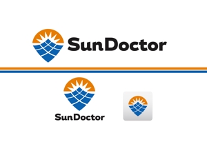 naonami (naotko)さんの太陽光発電メンテナンス事業携帯アプリ「Sun Doctor」のロゴへの提案