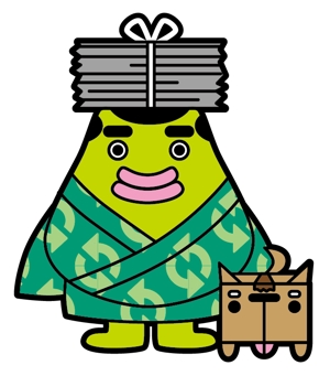 NBUILD (okuguti)さんの古紙回収業のキャラクターデザインへの提案