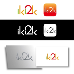 ama design summit (amateurdesignsummit)さんのスマホアプリ、ポータルサイト「iki2k」又は「イキツケ」のロゴ制作への提案
