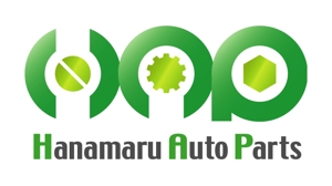 watanabes1さんの「Hanamaru Auto Parts」のロゴ作成への提案