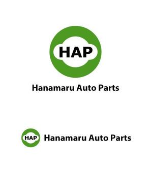 gchouさんの「Hanamaru Auto Parts」のロゴ作成への提案