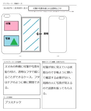 センターヒロ (centerhiro)さんの【文章だけでもOK!】今までにない便利なスマホケースのアイデアを募集します！iPhone7ケースアイデアコンペへの提案