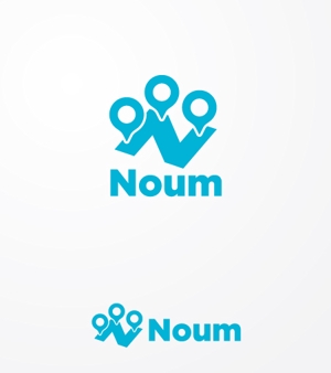Kiwi Design (kiwi_design)さんの1日の過ごし方を投稿できるWebサービス「Noum」のロゴへの提案