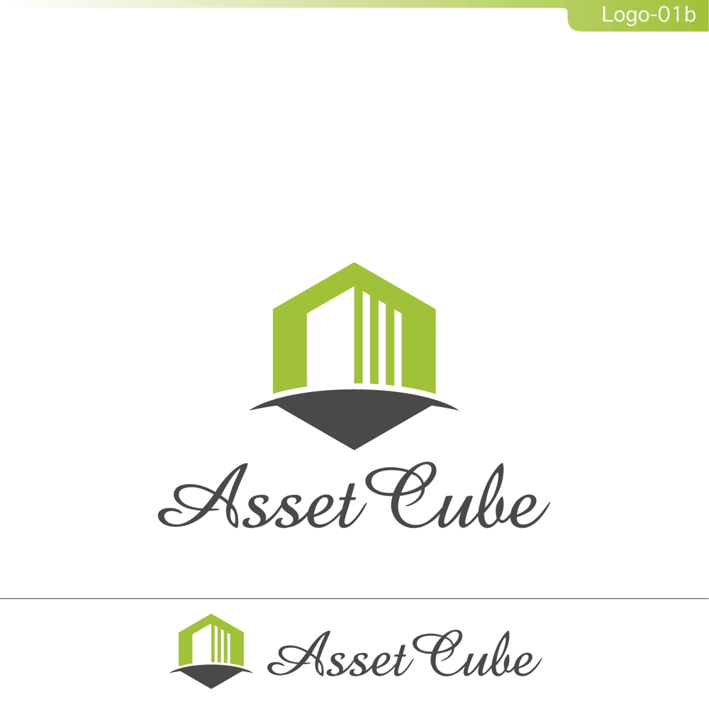 海外不動産提案「株式会社Asset Cube」のロゴ作成