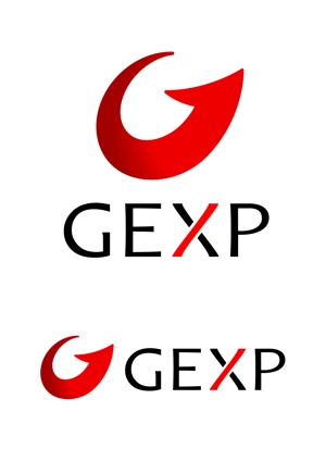 さんの「GEXP」のロゴ作成への提案