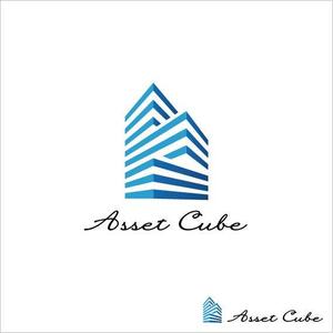 Galsia design (zeacocat86)さんの海外不動産提案「株式会社Asset Cube」のロゴ作成への提案