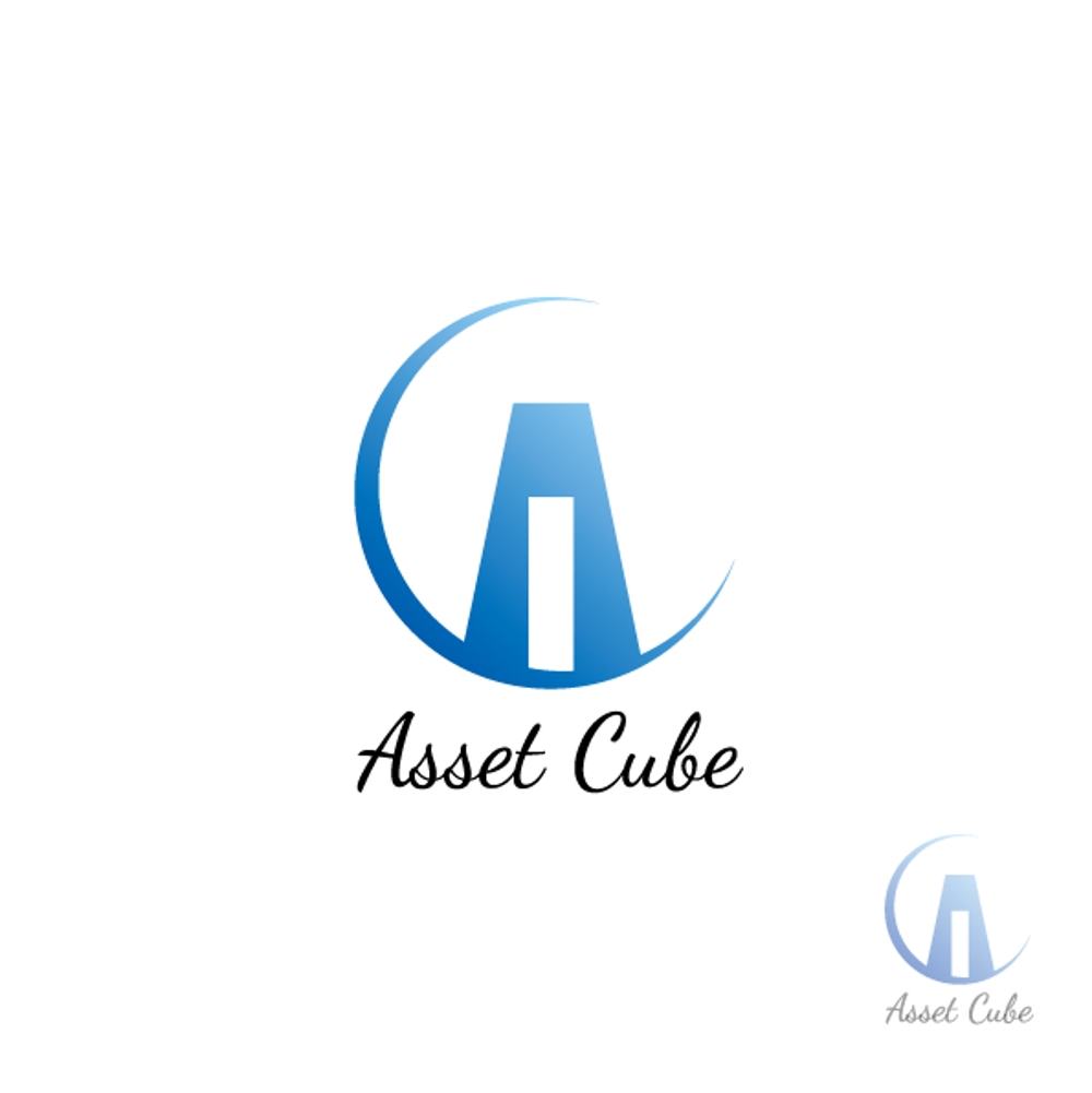 海外不動産提案「株式会社Asset Cube」のロゴ作成