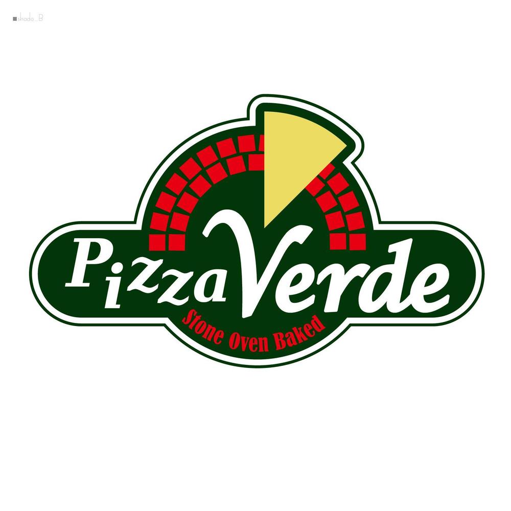 石窯ピザ屋　「Pizza Verde」のロゴ