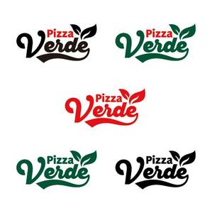 DeeDeeGraphics (DeeDeeGraphics)さんの石窯ピザ屋　「Pizza Verde」のロゴへの提案