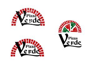 marukei (marukei)さんの石窯ピザ屋　「Pizza Verde」のロゴへの提案