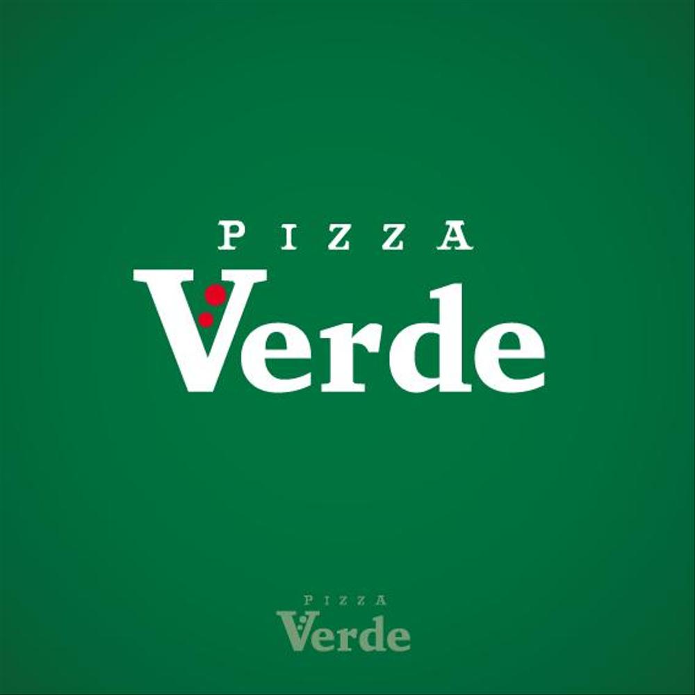 石窯ピザ屋　「Pizza Verde」のロゴ