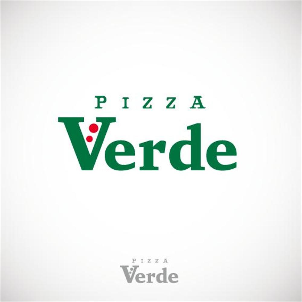 石窯ピザ屋　「Pizza Verde」のロゴ