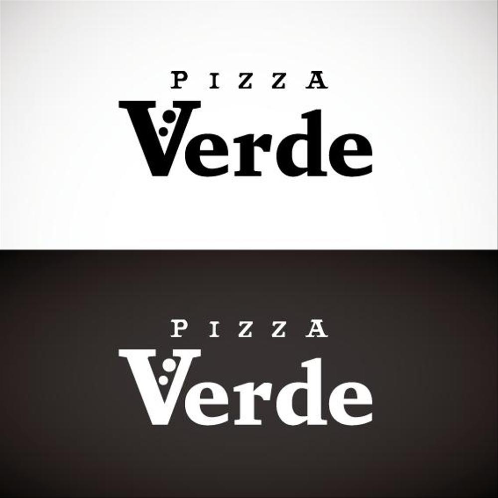 石窯ピザ屋　「Pizza Verde」のロゴ