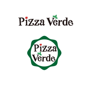  K-digitals (K-digitals)さんの石窯ピザ屋　「Pizza Verde」のロゴへの提案