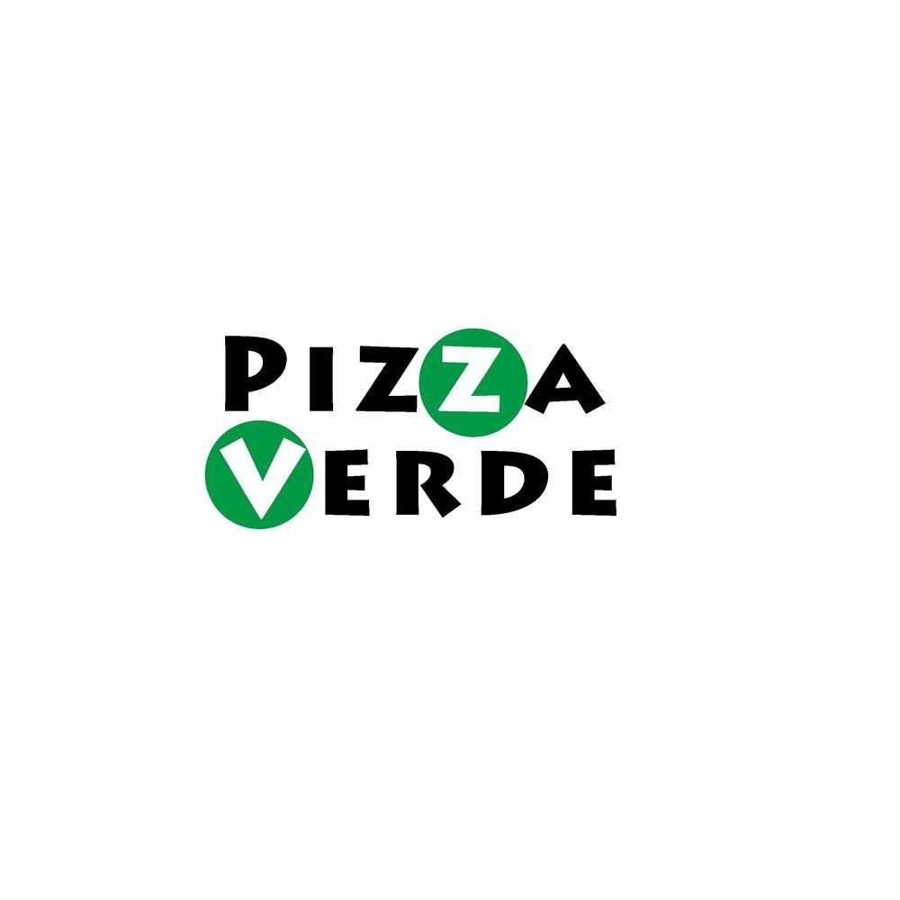 石窯ピザ屋　「Pizza Verde」のロゴ