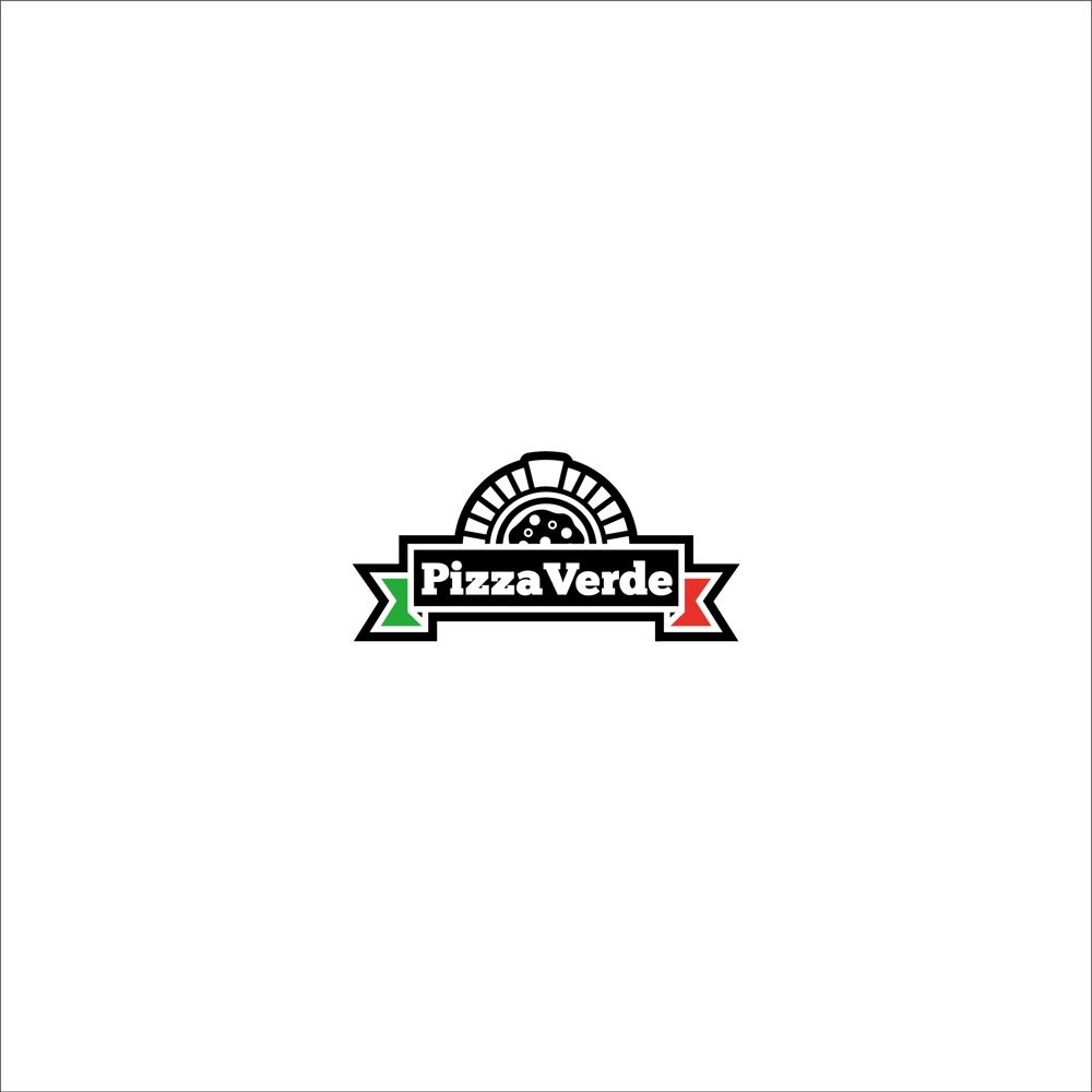 石窯ピザ屋　「Pizza Verde」のロゴ