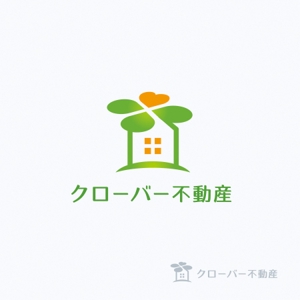 mae_chan ()さんの不動産会社「クローバー不動産」のロゴへの提案