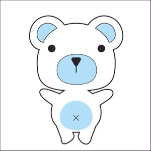 sky-sky-skyさんの会社のマスコットキャラクター　白くまへの提案