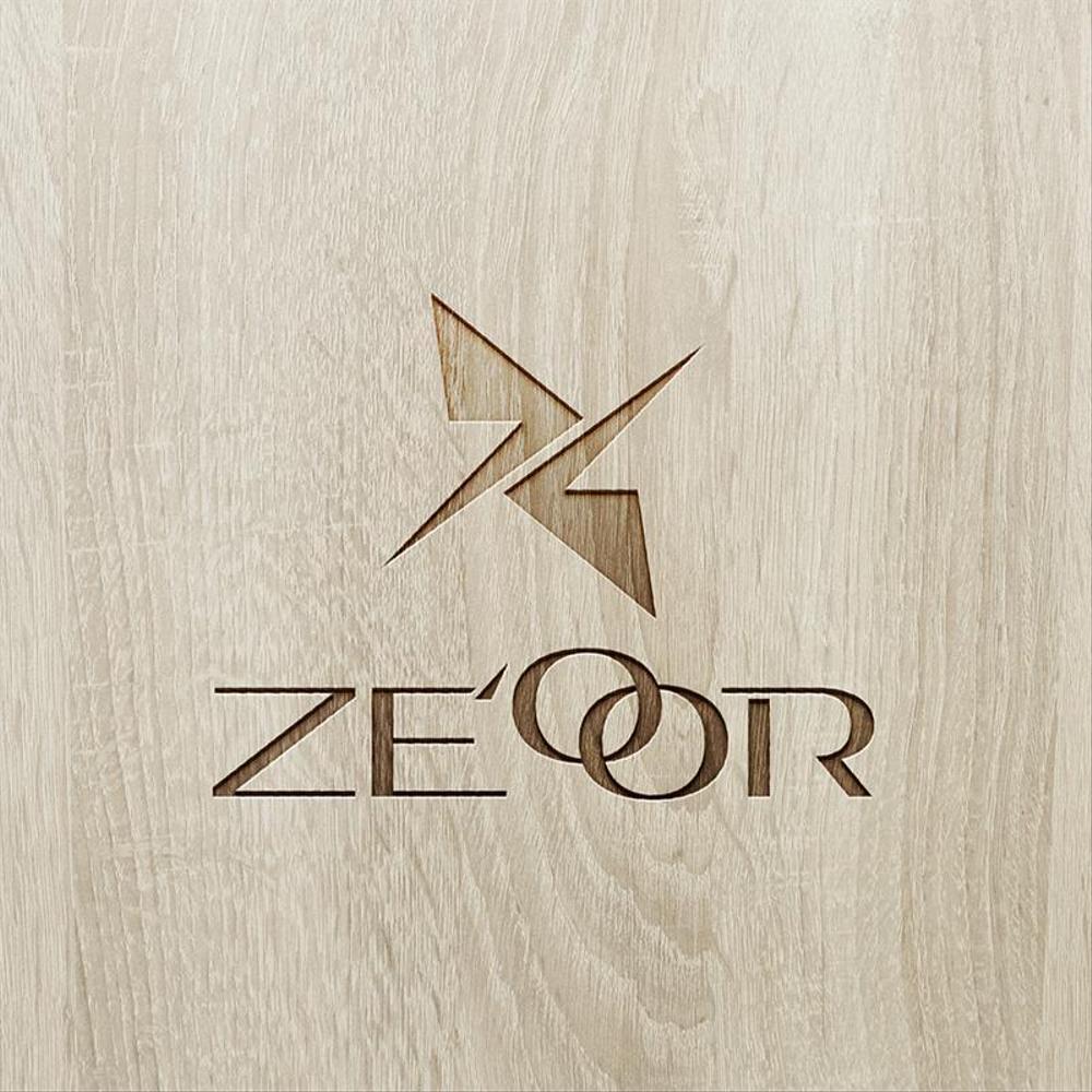 「ZÉOOR」のロゴ作成