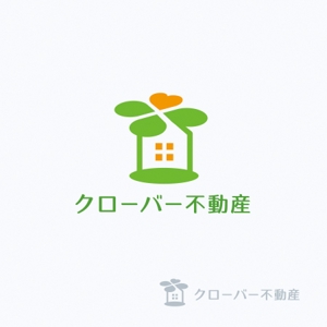 mae_chan ()さんの不動産会社「クローバー不動産」のロゴへの提案