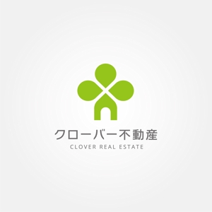 tanaka10 (tanaka10)さんの不動産会社「クローバー不動産」のロゴへの提案