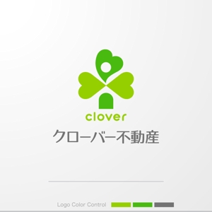 ＊ sa_akutsu ＊ (sa_akutsu)さんの不動産会社「クローバー不動産」のロゴへの提案
