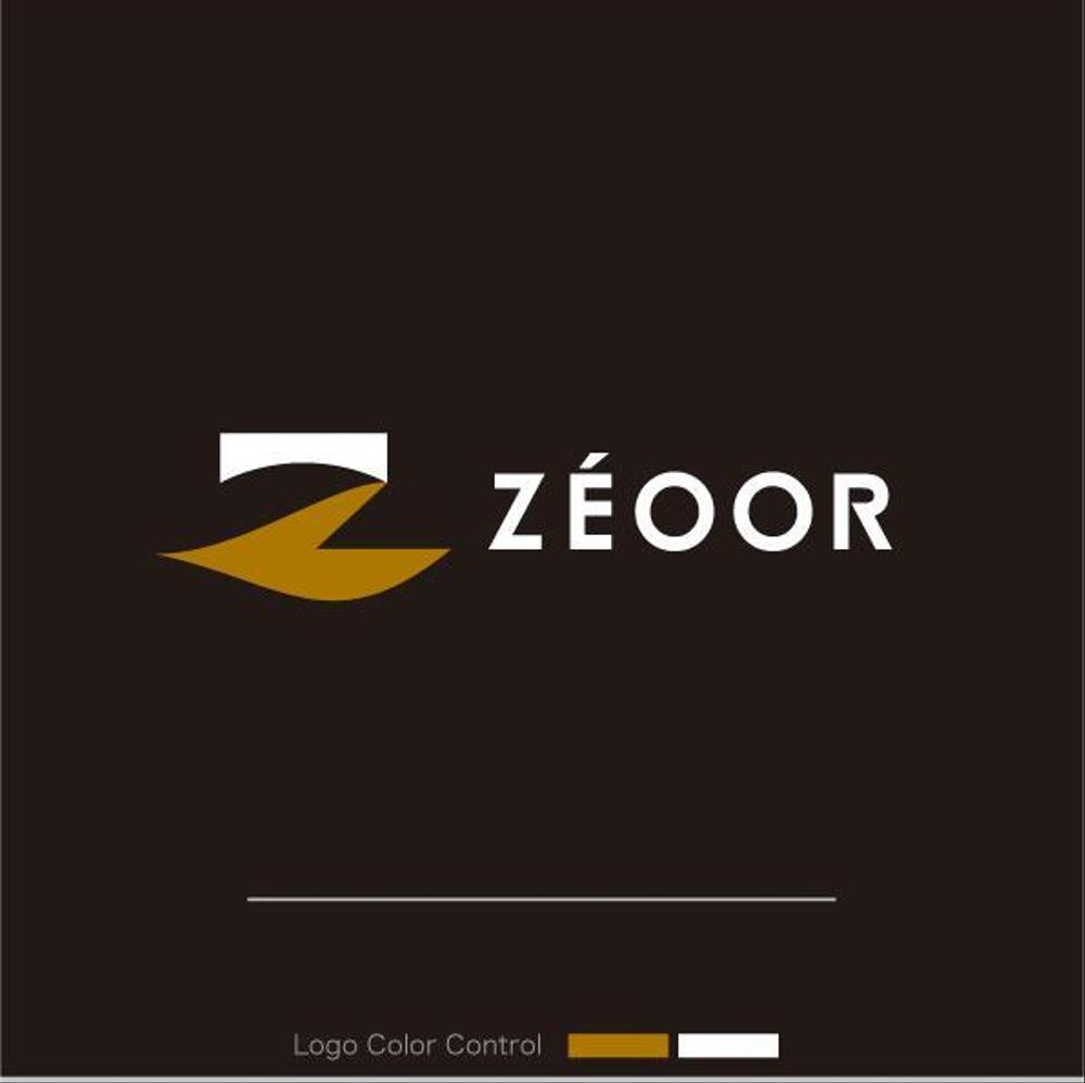 「ZÉOOR」のロゴ作成