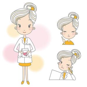 MAYspapa (sasayan4412)さんの薬剤師転職支援サイトのイメージキャラクターデザイン【LINEスタンプ採用予定！】	への提案