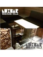 BlueTree (BlueTree)さんの既存BARの2店舗目出店　LUX BAR　WABiSABi VILLAのロゴへの提案