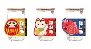 j-ichikawa (danqro)さんの《金沢土産》金箔入りカップ酒のラベルデザインへの提案