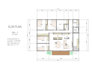 tomo tomo (matsumax)さんの36坪プラン個人住宅用間取りプランの作成への提案