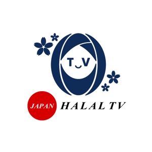 ナバラ (inazuma)さんの日本発の"ハラール特化型"インターネットテレビ局「JAPAN HALAL TV」のロゴデザインへの提案