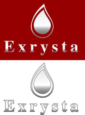 さんの「Exrysta」のロゴ作成への提案