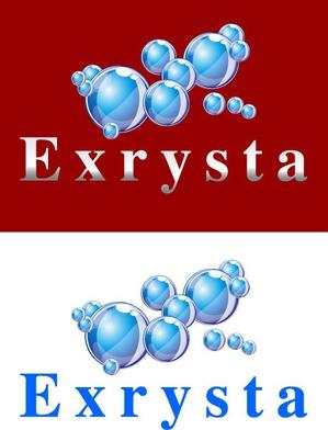 さんの「Exrysta」のロゴ作成への提案