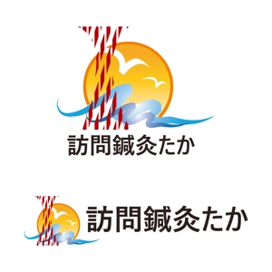 KashManTech (kashman)さんの神戸の在宅治療院 「訪問鍼灸たか」の ロゴへの提案