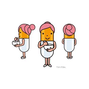  K-digitals (K-digitals)さんの薬剤師転職支援サイトのイメージキャラクターデザイン【LINEスタンプ採用予定！】	への提案