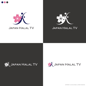 MIU (Castlevania)さんの日本発の"ハラール特化型"インターネットテレビ局「JAPAN HALAL TV」のロゴデザインへの提案