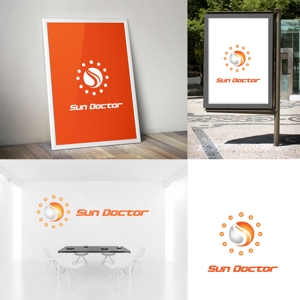easel (easel)さんの太陽光発電メンテナンス事業携帯アプリ「Sun Doctor」のロゴへの提案