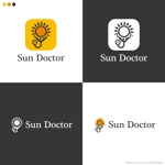 MIU (Castlevania)さんの太陽光発電メンテナンス事業携帯アプリ「Sun Doctor」のロゴへの提案