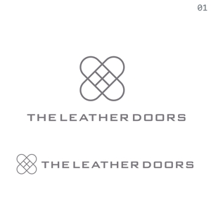 takudy ()さんのレザーセレクトショップ「THE LEATHER DOORS」のロゴ制作依頼への提案