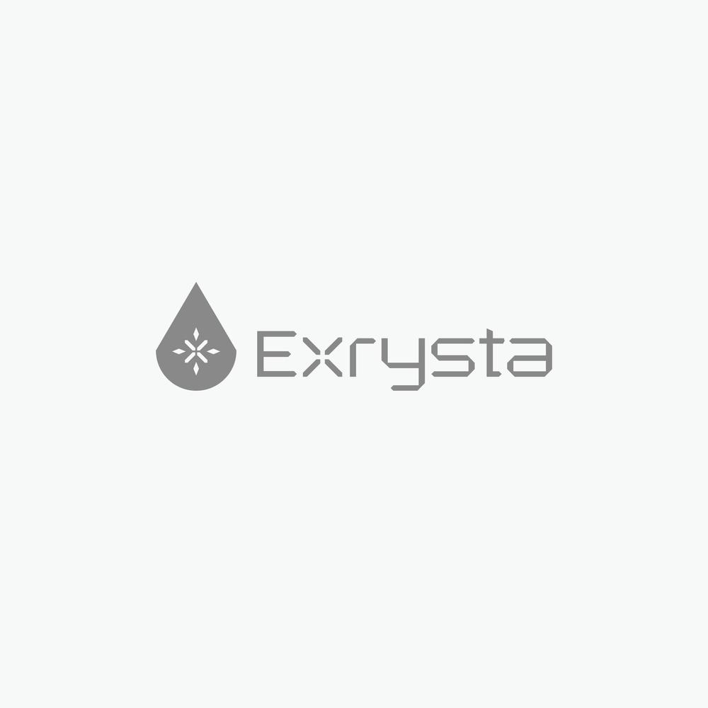 「Exrysta」のロゴ作成