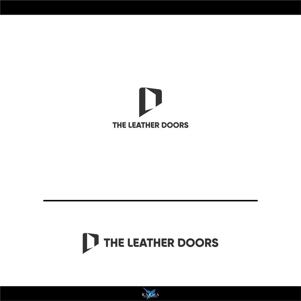 レザーセレクトショップ「THE LEATHER DOORS」のロゴ制作依頼