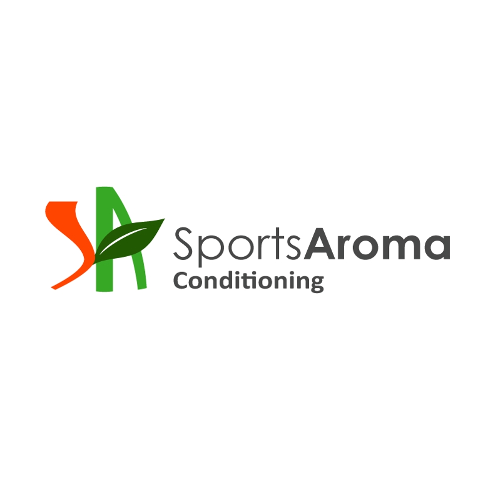 スポーツアロマ・コンディショニングのロゴの作成