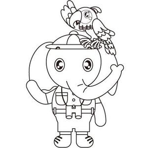 iknow (inoue_mistue)さんの小学生向け英語教室のキャラクターデザインへの提案