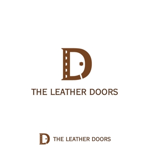 KenichiKashima ()さんのレザーセレクトショップ「THE LEATHER DOORS」のロゴ制作依頼への提案