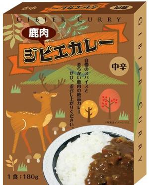 Kimera Design (kimera)さんの鹿肉キーマカレーのパッケージデザインへの提案